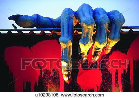 Stock Photograph - hand, foreign, haunted house, scenery, grab, amusement park. Fotosearch