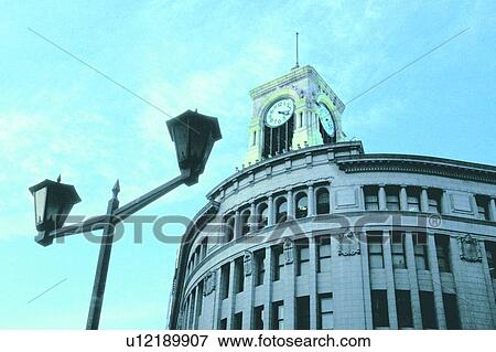scenery, clock, sky, cloud, building, streetlight View Large Photo Image Stock Photo - scenery, clock, sky, cloud, building, streetlight. Fotosearch