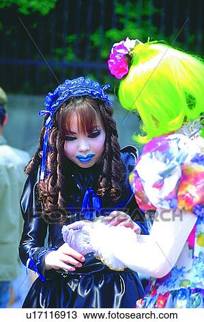 scenery, foreign, people, teenager, make-up, personal View Large Photo Image Stock Image - scenery, foreign, people, teenager, make-up, personal. Fotosearch