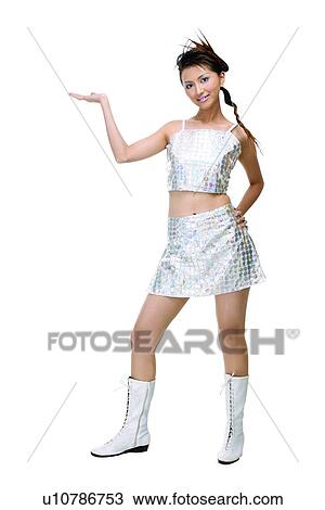 Stock Image - Black Hair, Chinese Ethnicity, Boot, Asian Ethnicity. Fotosearch