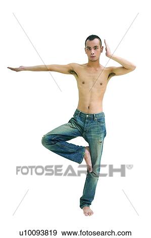 Black Hair, Confidence, Indoor, Gesturing, White Background, Jeans View Large Photo Image Stock Photo - Black Hair, Confidence, Indoor, Gesturing, White Background, Jeans. Fotosearch