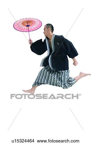 Picture - One Person, Cut Out, Traditional Clothing, Enjoyment, One Young Man Only. Fotosearch