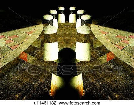 Black Background, Outdoor, Symmetry, Pole, Pattern View Large Photo Image Stock Image - Black Background, Outdoor, Symmetry, Pole, Pattern. Fotosearch