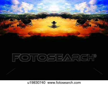 Stock Image - Blue, Cloud, Darkness. Fotosearch