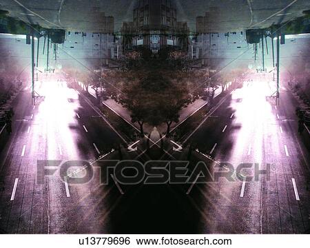 Stock Photograph - Bright, Building, Building Exterior, Building Structure, Darkness. Fotosearch