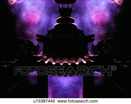 Ideas, Building Exterior, Sky, Darkness, Illusion, Purple View Large Photo Image Stock Photography - Ideas, Building Exterior, Sky, Darkness, Illusion, Purple. Fotosearch