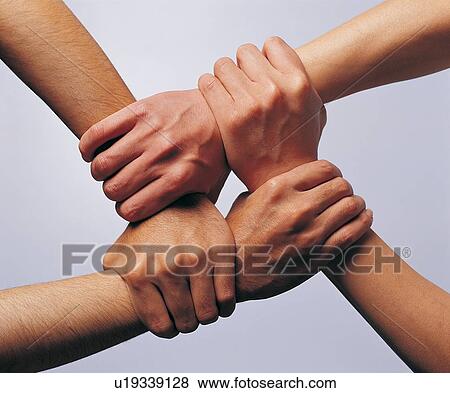 Stock Photo - Close-Up, Colored Background, Gripping, Holding. Fotosearch