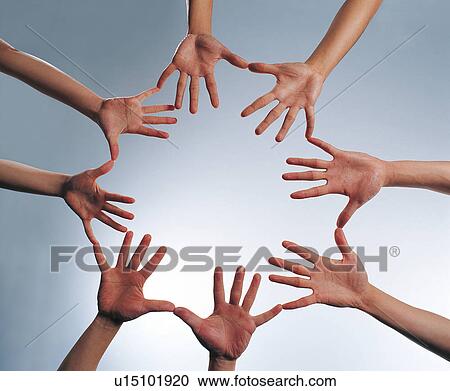 Close-Up, Colored Background, Group Of People, Human Hand View Large Photo Image Stock Image - Close-Up, Colored Background, Group Of People, Human Hand. Fotosearch
