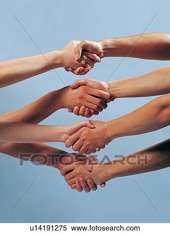 Stock Photography - Holding, Handshake, Hand, Part Of, Close-Up, Holding Hands, Team Work. Fotosearch