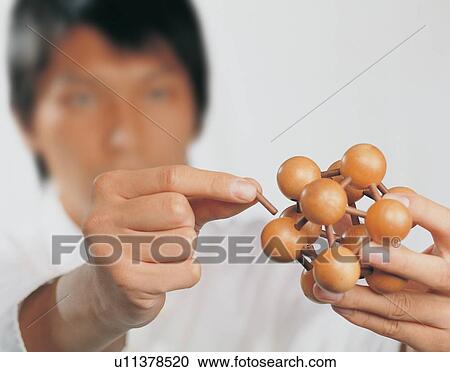 Stock Image - Order, One Young Man Only, Learning, Hand. Fotosearch