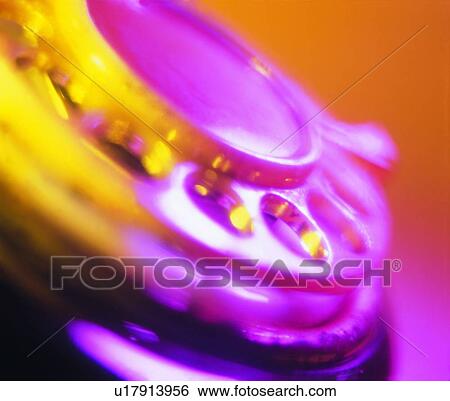 Stock Photograph - telephone, shadow, light, purple, red, antique. Fotosearch