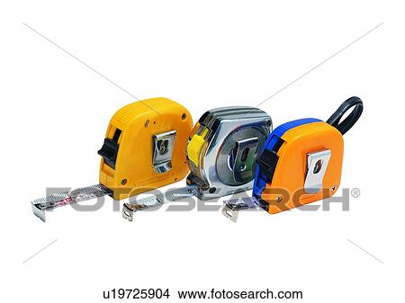 Picture - DIY, tool, measuring tape, hardware. Fotosearch