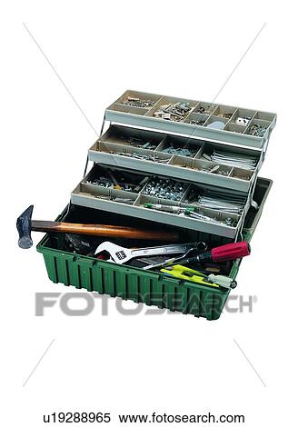 Stock Photography - tool, hardware, DIY, tool, hardware box. Fotosearch