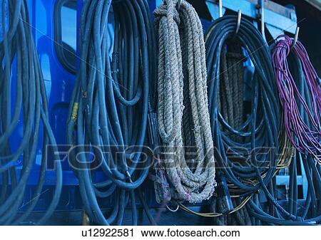 Stock Image - tool, hardware, rope. Fotosearch