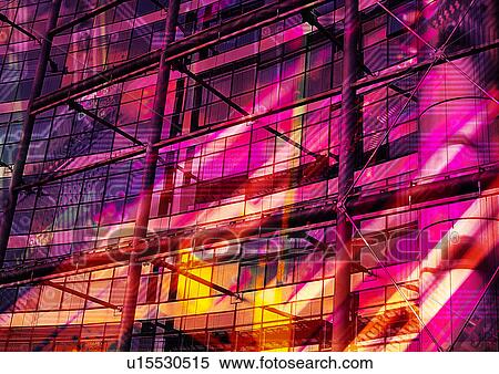 Facade of a building superimposed on a pink background View Large Photo Image Stock Photography - Facade of a building superimposed on a pink background. Fotosearch