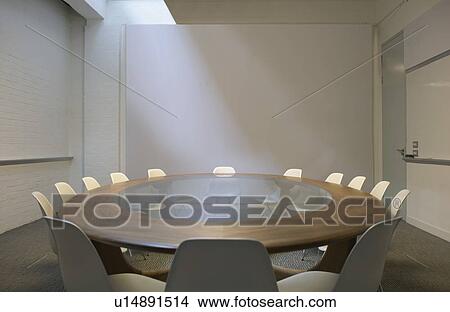 Picture - Empty boardroom. Fotosearch