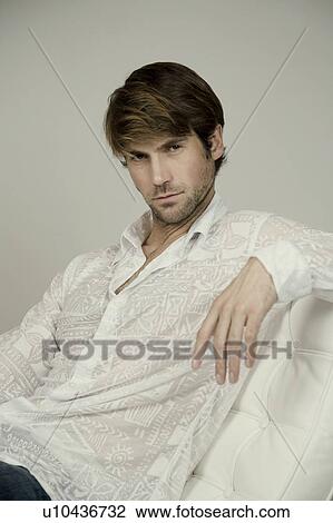 Portrait of a man View Large Photo Image Stock Image - Portrait of a man. Fotosearch