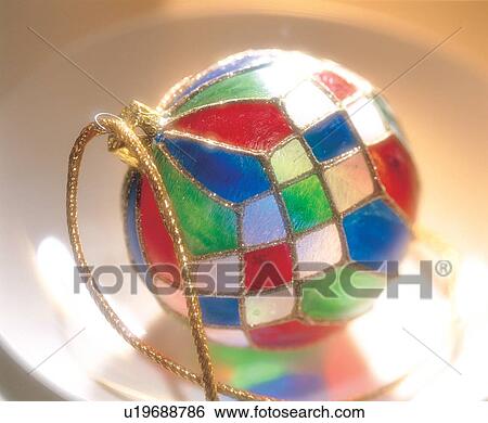 Stock Photograph - decorative piece, gifts, vibrant colors, multicolored. Fotosearch