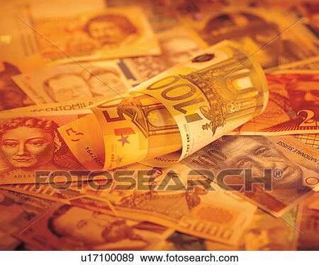 Stock Photo - capital, banking, bills, stock, wealth, saving. Fotosearch
