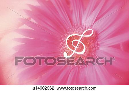 Stock Image - Accessory of G clef. Fotosearch
