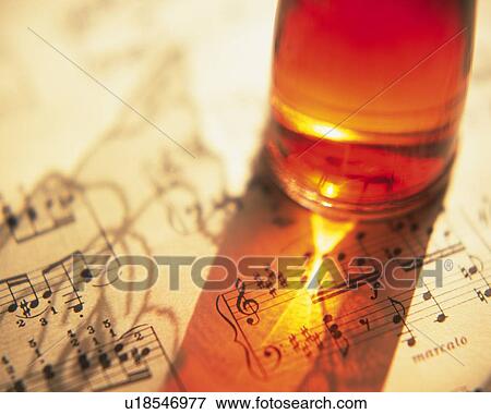 Stock Photo - Score and drink. Fotosearch