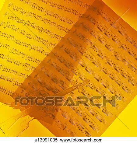 Score and violin, miniature View Large Photo Image Stock Photography - Score and violin, miniature. Fotosearch