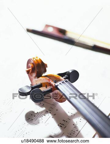 Stock Photo - Violin, close up. Fotosearch