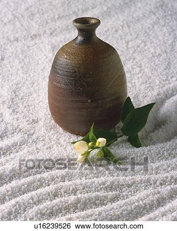 Stock Photograph - Flower vase and flower. Fotosearch