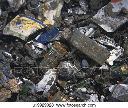 Closed up of used batteries and lighters, high angle view, Full Frame View Large Photo Image Stock Photo - Closed up of used batteries and lighters, high angle view, Full Frame. Fotosearch
