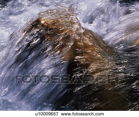 Water Flow of the River, Close Up View Large Photo Image Stock Photo - Water Flow of the River, Close Up. Fotosearch