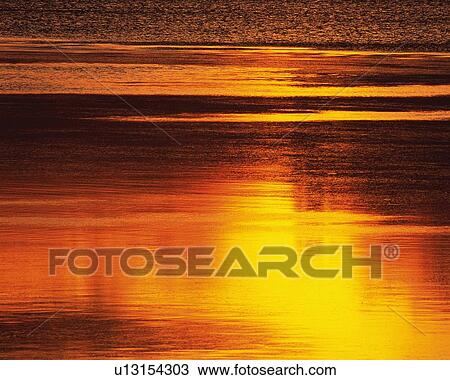 Water Surface and Sunset, High Angle View, Pan Focus View Large Photo Image Stock Image - Water Surface and Sunset, High Angle View, Pan Focus. Fotosearch