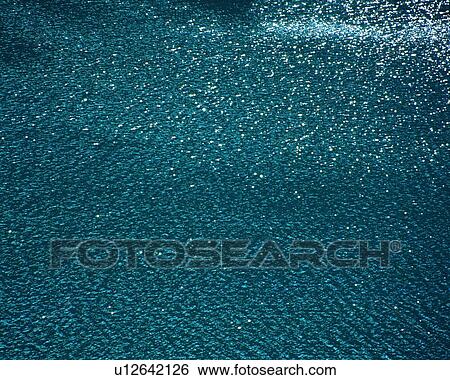 Stock Photograph - Water Surface, High Angle View, Pan Focus. Fotosearch