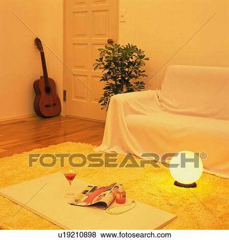 Sofa and things in the room, High Angle View View Large Photo Image Stock Photo - Sofa and things in the room, High Angle View. Fotosearch