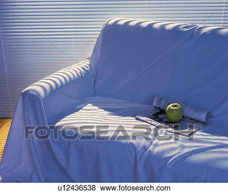 Things on a sofa, High Angle View View Large Photo Image Stock Photo - Things on a sofa, High Angle View. Fotosearch