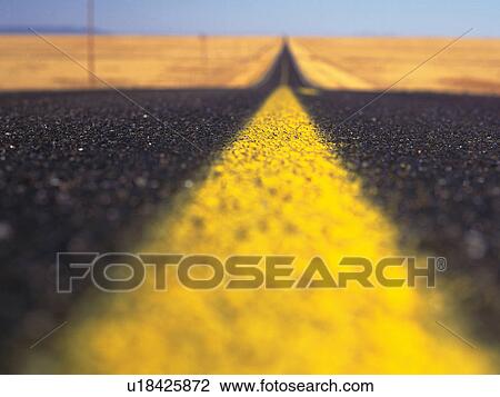 an Asphalt Road, a Huge Flat Land Visual at the End of the Road, Differential Focus View Large Photo Image Stock Image - an Asphalt Road, a Huge Flat Land Visual at the End of the Road, Differential Focus. Fotosearch