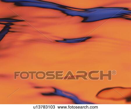 Orange and Blue Color Mingling View Large Photo Image Stock Image - Orange and Blue Color Mingling. Fotosearch