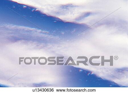 Several Clouds in the Sky, Low Angle View View Large Photo Image Stock Photograph - Several Clouds in the Sky, Low Angle View. Fotosearch