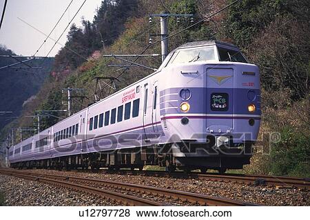 Stock Photo - Limited Express Train. Fotosearch
