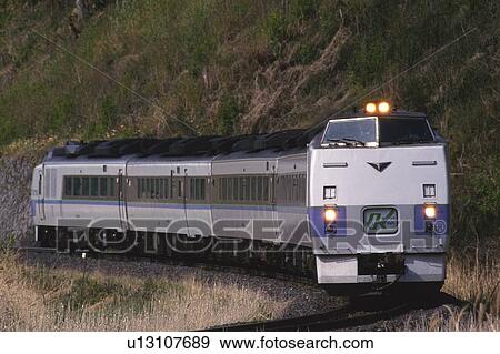 Stock Photo - Limited Express Train. Fotosearch