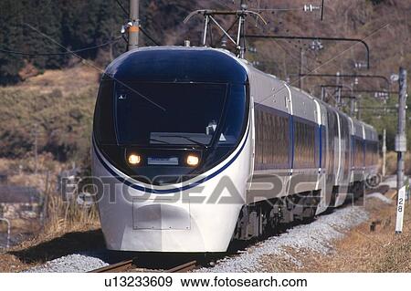 Limited Express Train View Large Photo Image Stock Photo - Limited Express Train. Fotosearch