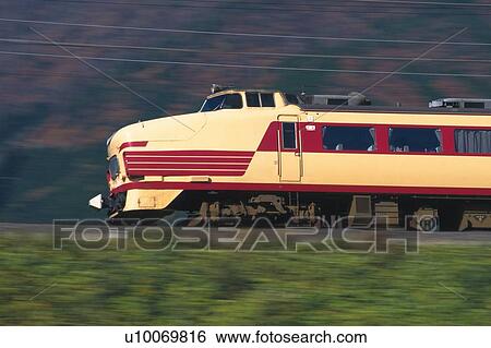 Stock Photograph - Limited Express Train. Fotosearch