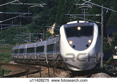 Limited Express Train View Large Photo Image Stock Photography - Limited Express Train. Fotosearch