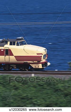 Limited Express Train View Large Photo Image Stock Photography - Limited Express Train. Fotosearch