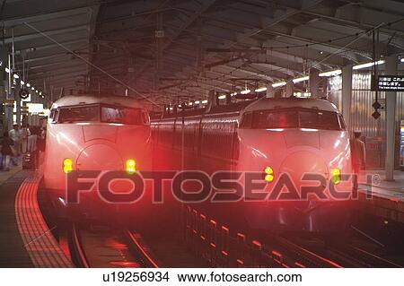 Shinkansen Bullet Train View Large Photo Image Picture - Shinkansen Bullet Train. Fotosearch
