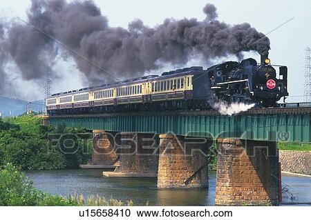 Steam Train View Large Photo Image Stock Image - Steam Train. Fotosearch