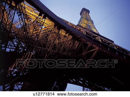 Edifice, Eiffel Tower, Exterior, Facade, France View Large Photo Image Picture - Edifice, Eiffel Tower, Exterior, Facade, France. Fotosearch