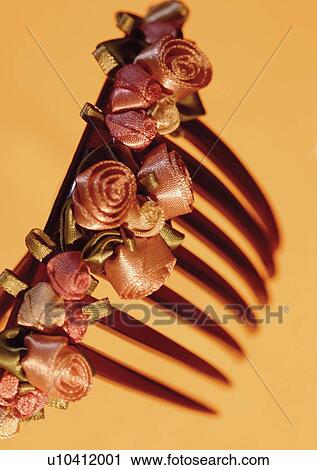 Stock Image - close-up, still life, beauty, hair beauty. Fotosearch