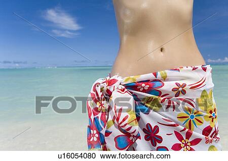 Woman standing on beach, Saipan, USA View Large Photo Image Stock Image - Woman standing on beach, Saipan, USA . Fotosearch