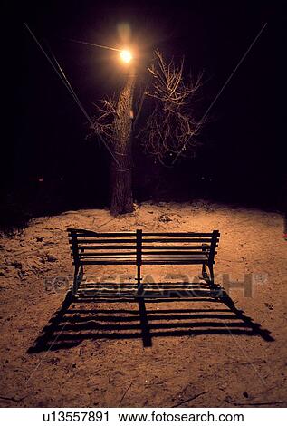 Stock Image - Night, One Object, Outdoor. Fotosearch