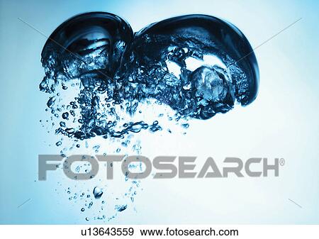 Stock Photo - bubbles, bubbling, air. Fotosearch